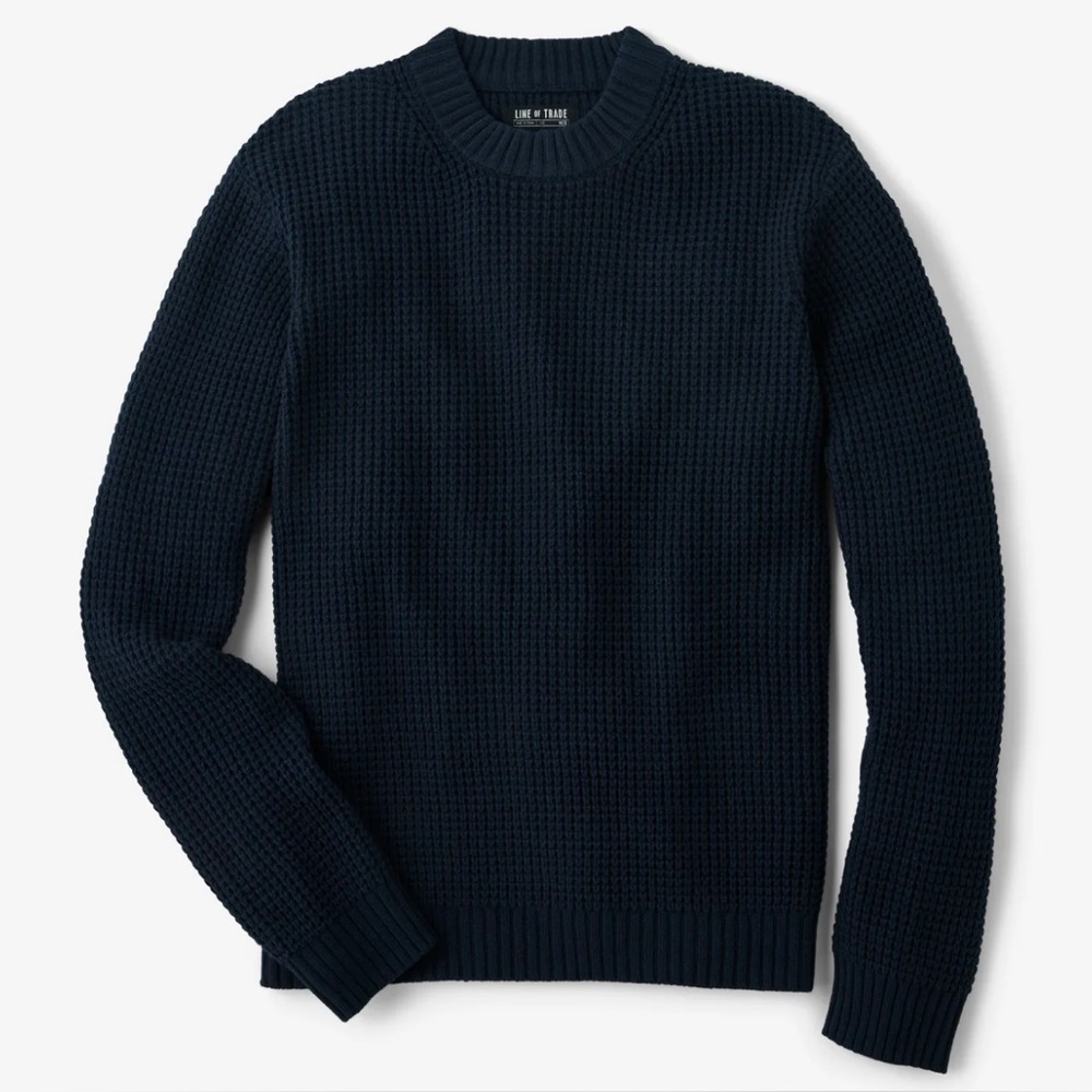 Line of Trade - Norfolk Waffle Knit Sweater
